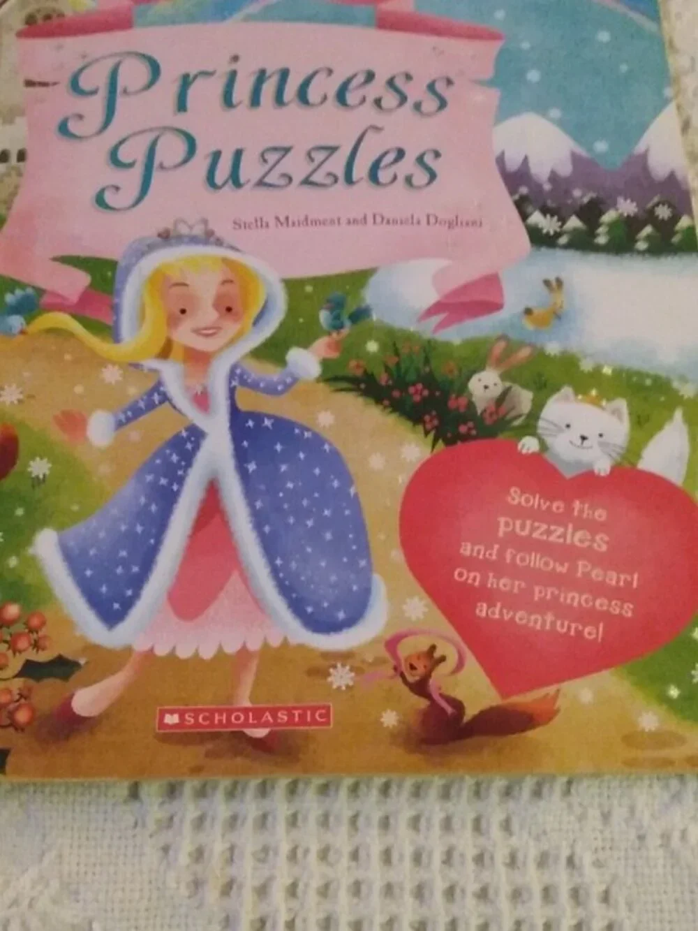 4/$20 Princess Puzzles Book Children's Activity Paperback Book 5+